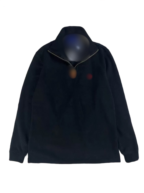 Black Quarter-Zip