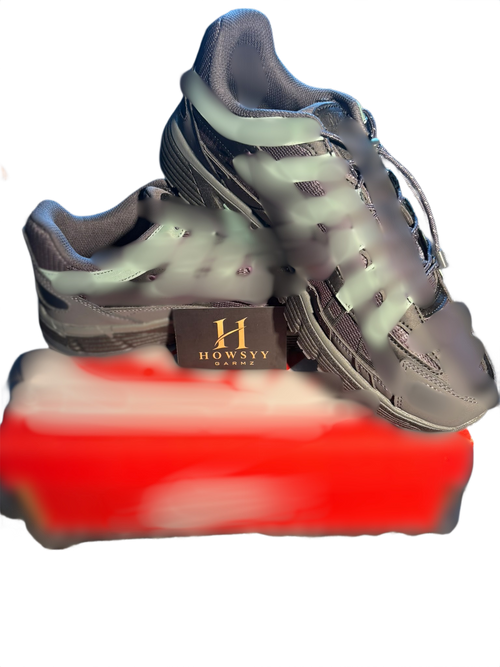 Black and Green Shoes