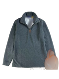 Grey Quarter-Zip Jumper
