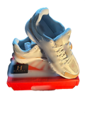 White and Khaki Shoes, front